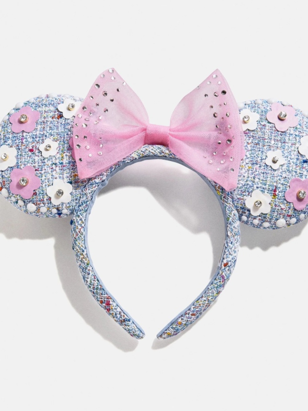 Baublebar Disney 2026 Minnie Mouse Tweed Flower Ears - Picture 2 of 5